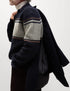 Chest Stripe Knitted Polo Shirt